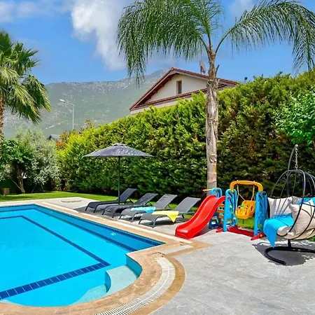 Villa Kalamos - 10 Person With Private Pool In Oludeniz-hisaronu