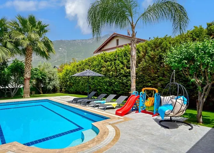 ヴィラ Kalamos - 10 Person With Private Pool In Oludeniz-hisaronu