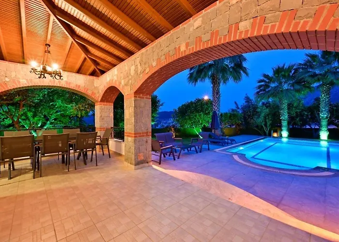 Kalamos - 10 Person With Private Pool In Oludeniz-hisaronu Villa Fethiye