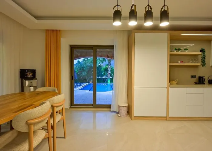 Kalamos - 10 Person With Private Pool In Oludeniz-hisaronu Villa *